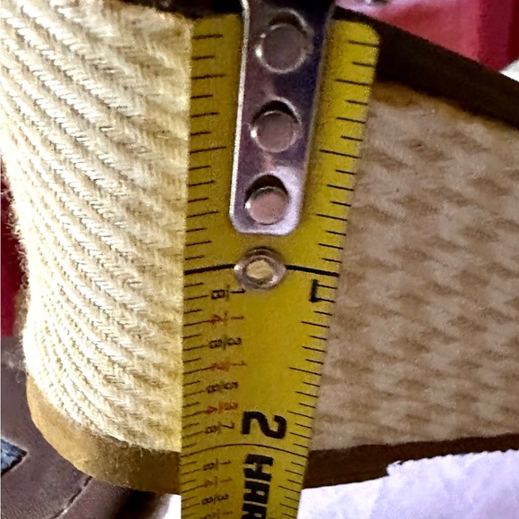 Chaps wedge thong sandal - Picture 4 of 4